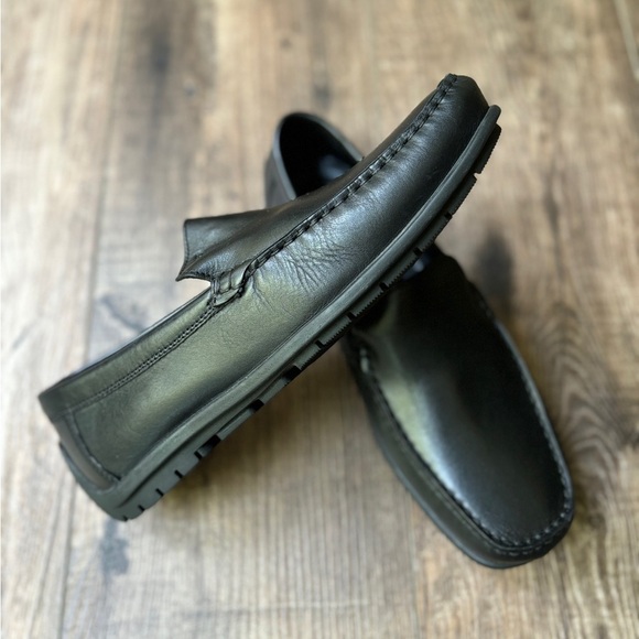 ECCO Driving Loafers Moccasin Slip-On Shoes Men's Size 42 - Picture 2 of 11